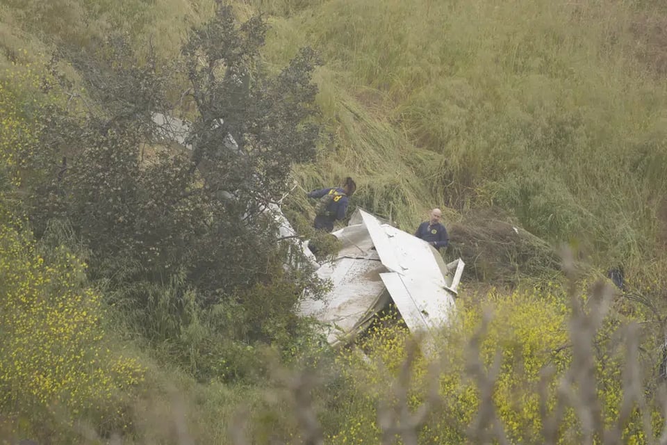 Choque avioneta Los Ángeles: Había desaparecido