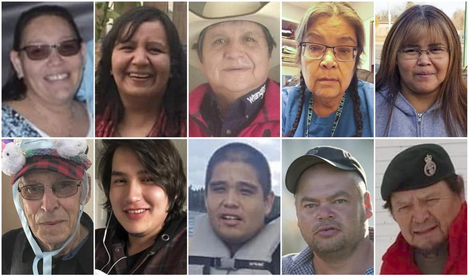 Dan a conocer las identidades de las 10 víctimas
