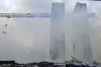 Jefe de bomberos se muestra orgulloso por el trabajo hecho