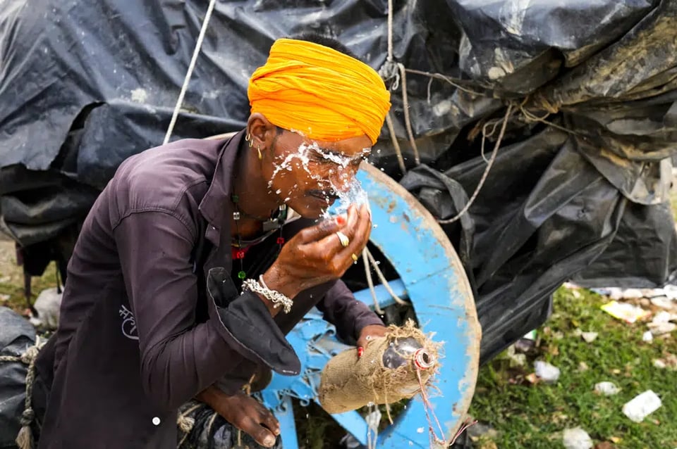Alrededor de 100 muertos por ola de calor en la India