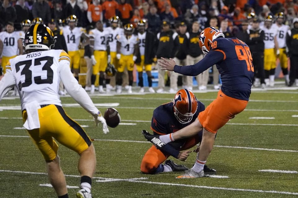 Iowa football fue derrotado por los Hawkeyes
