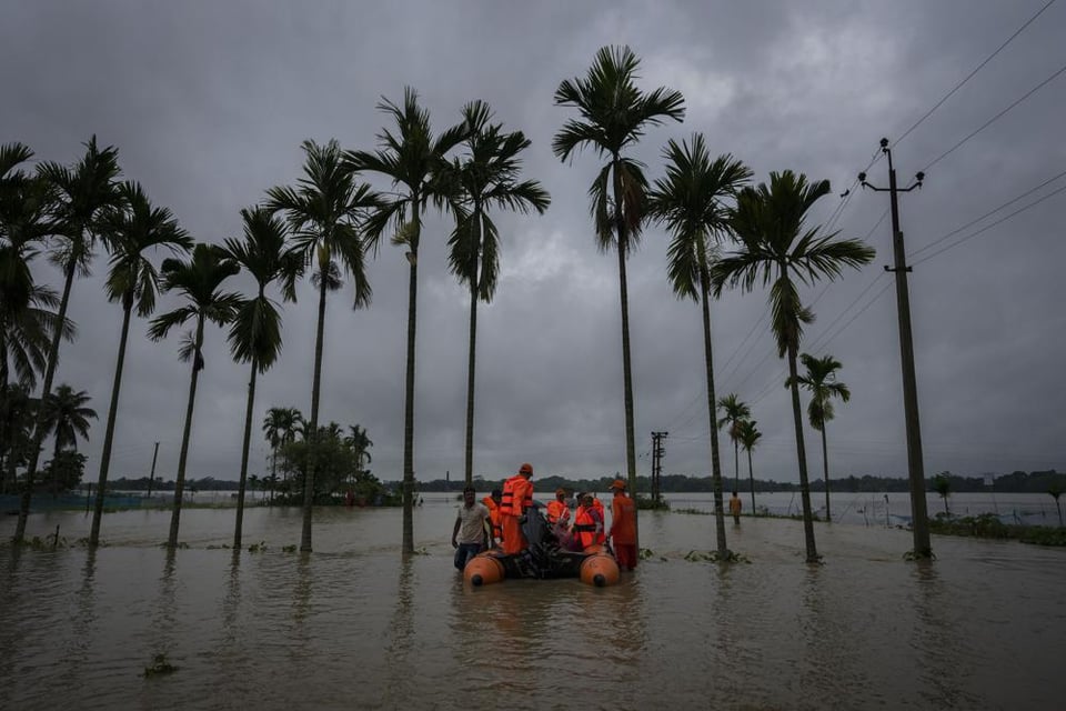 Reportan muertos inundaciones India: ¿Se quedaron sin hogares?