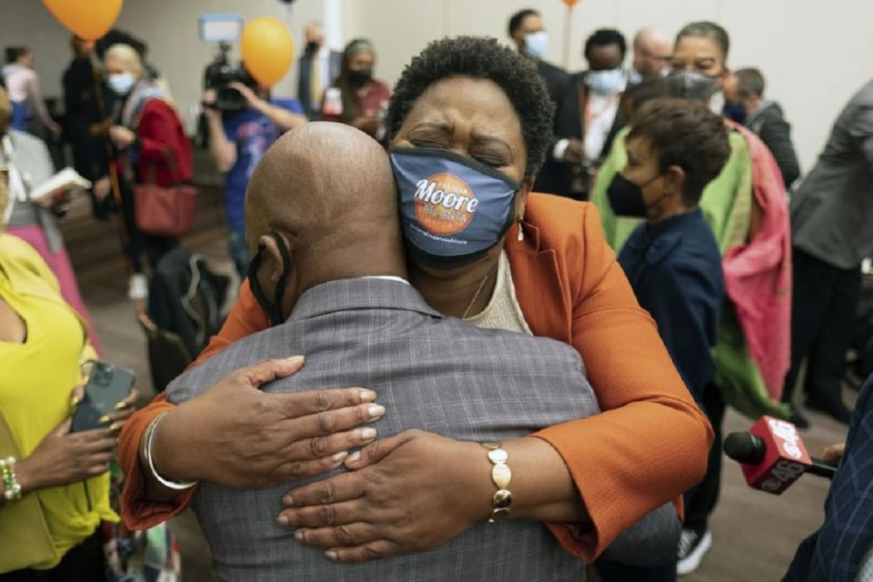 Felicia Moore, del Ayuntamiento de Atlanta, a segunda vuelta de la alcaldía