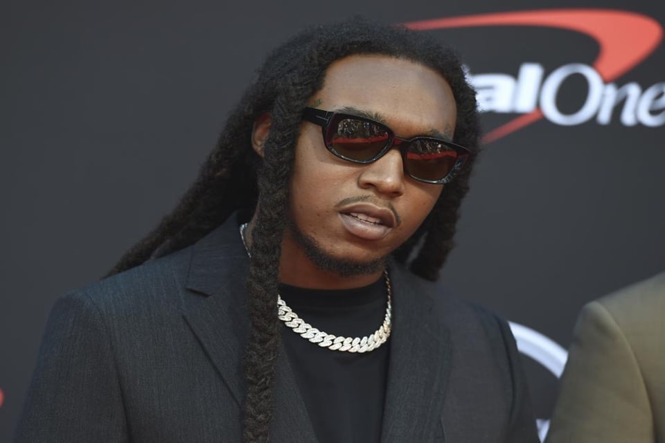 Chilling video of rapper Takeoff covered in his own blood