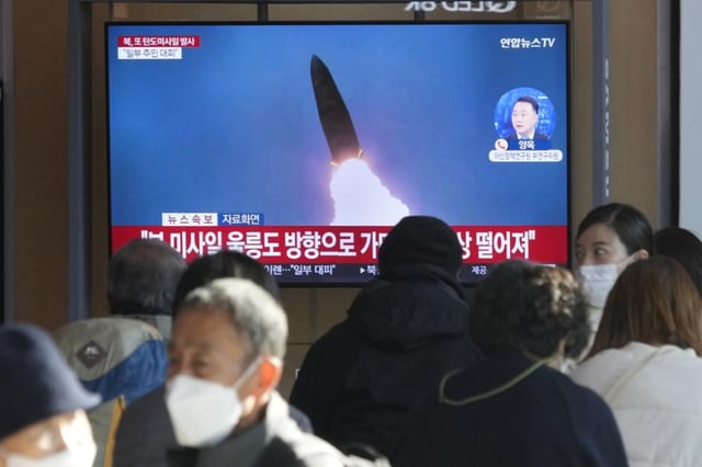 North Korea is said to have fired more than 20 missiles