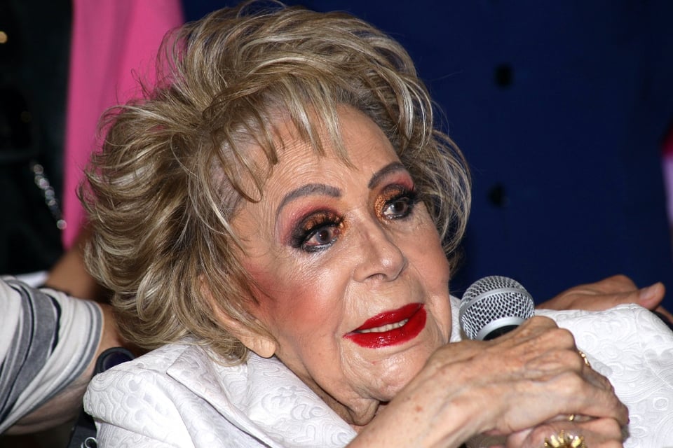 Causa alarma aspecto de la primera actriz Silvia Pinal a sus 90 años
