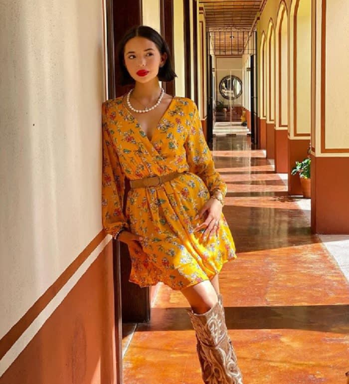 The one who dresses in yellow ...