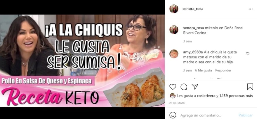 "Chiquis likes to be submissive": Pink Lady