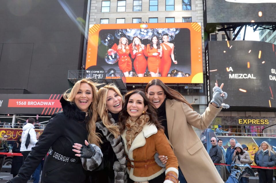 La Mesa Caliente en Times Square