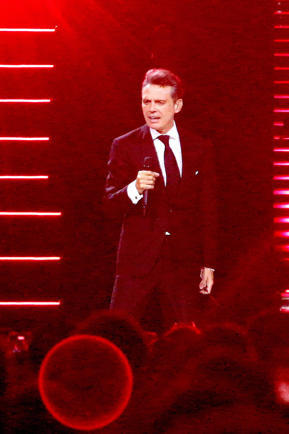 El cantante se presenta en Argentina