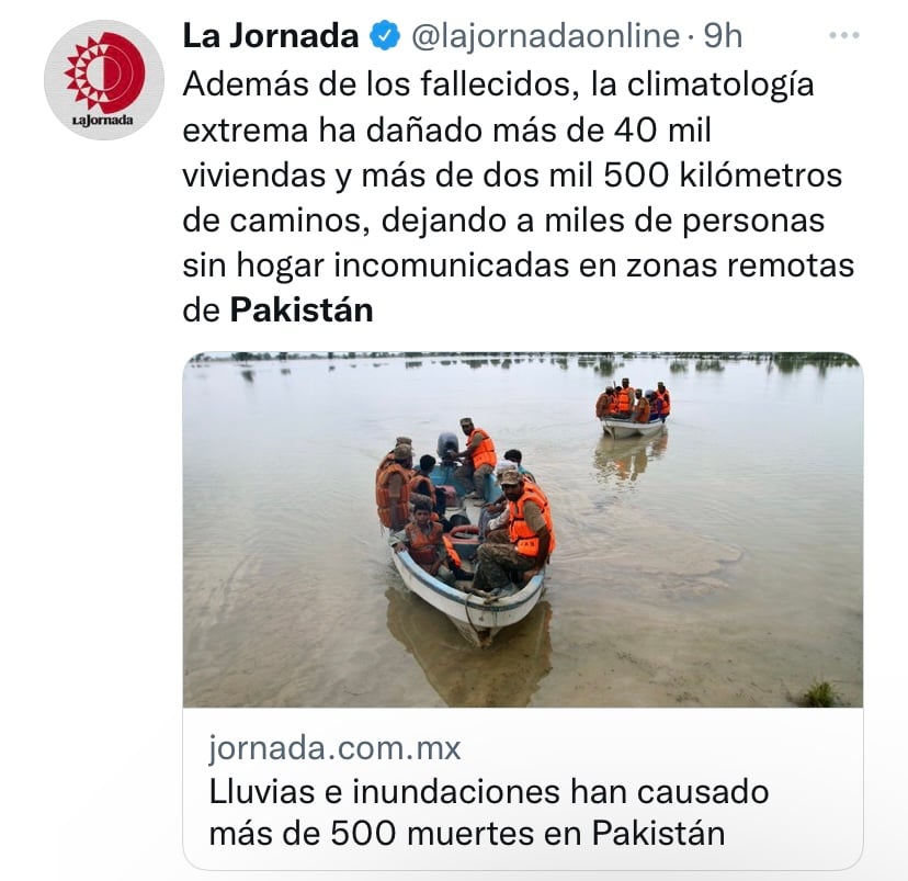 Inundaciones dejan más de 500 muertos