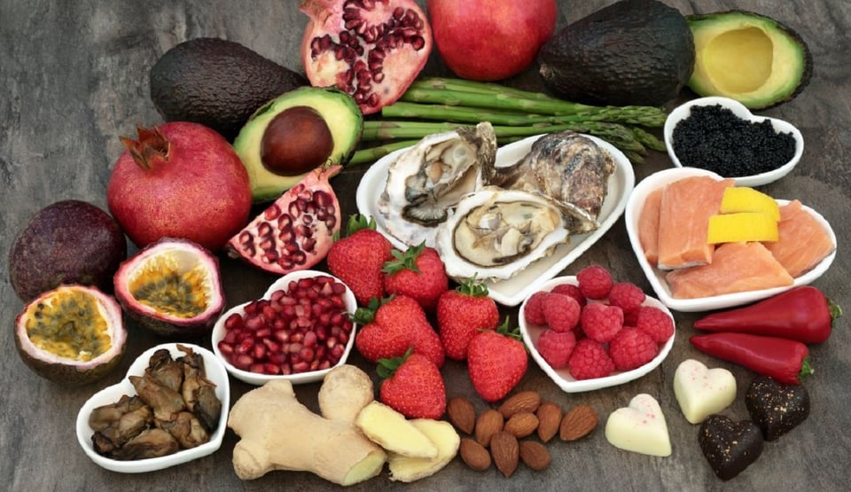Los alimentos que debes comer para aumentar tu deseo sexual