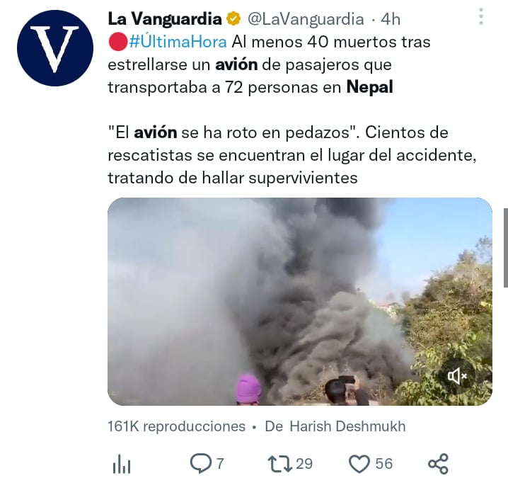 estaba “equipado con un viejo transpondedor con datos poco fiables”