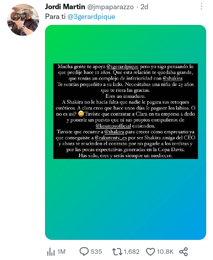 Piqué retoques estéticos Clara