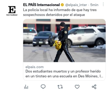 Mueren estudiantes tiroteo Iowa