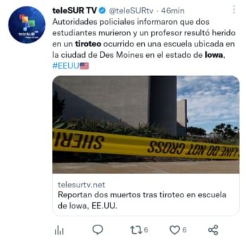 El profesor herido fue sometido a cirugía tras los daños recibidos por el impacto de bala