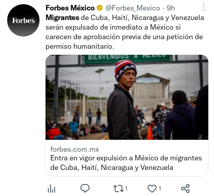 Expulsión migrantes en EEUU