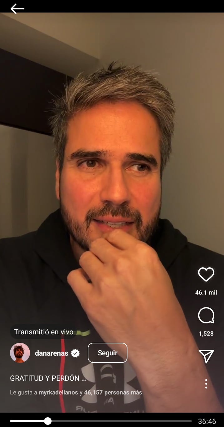 Daniel Arenas rompe silencio