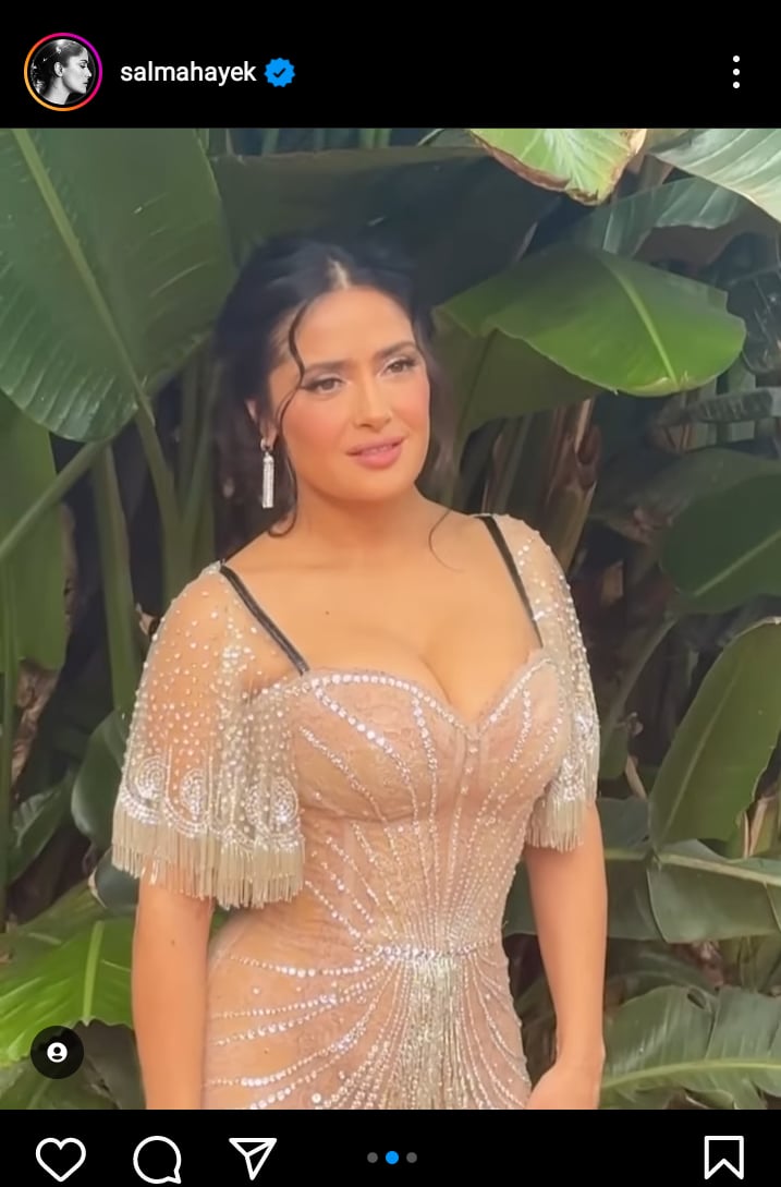 Salma Hayek Marc Anthony