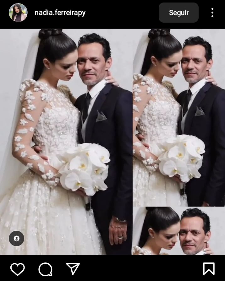 Salma Hayek Marc Anthony