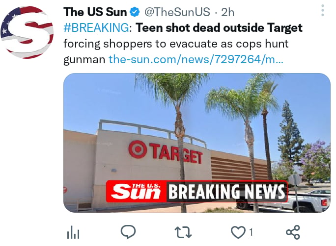 Adolescente asesinado tiroteo Target