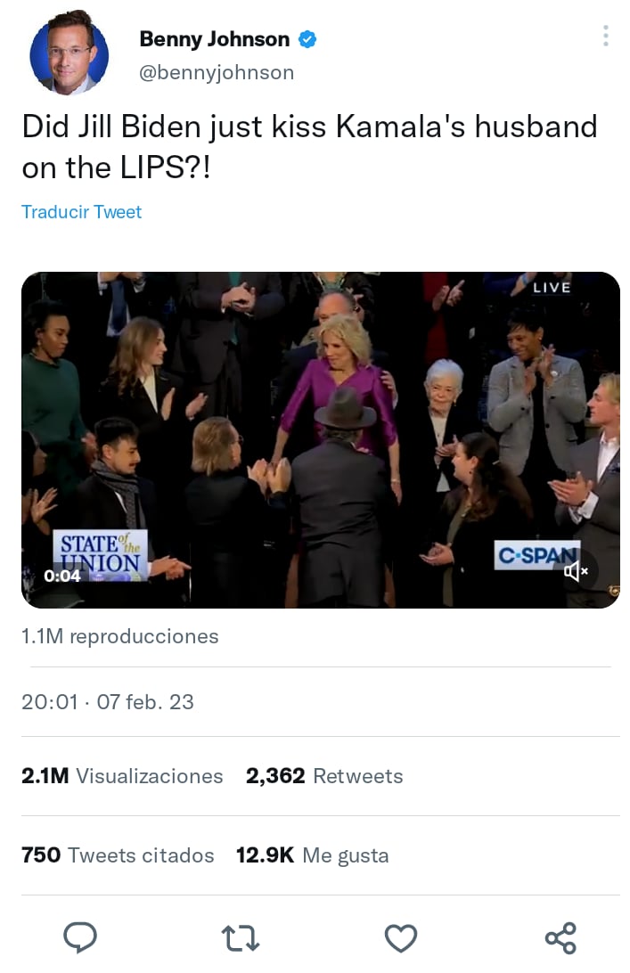 Jill Biden esposo Kamala