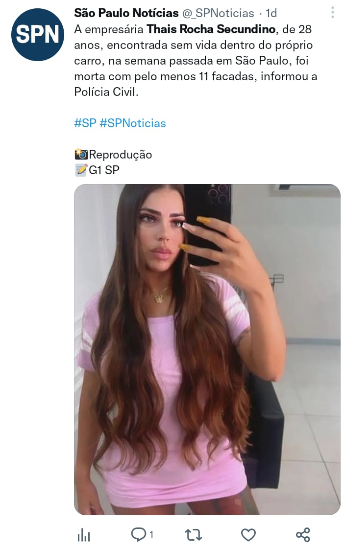 Encuentran modelo muerta puñaladas.