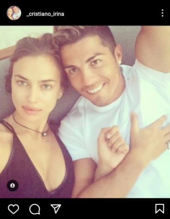 Cristiano Ronaldo infiel