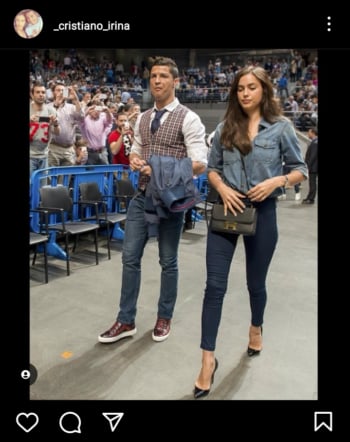 Cristiano Ronaldo infiel