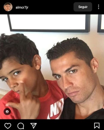 Mamá primer hijo Cristiano