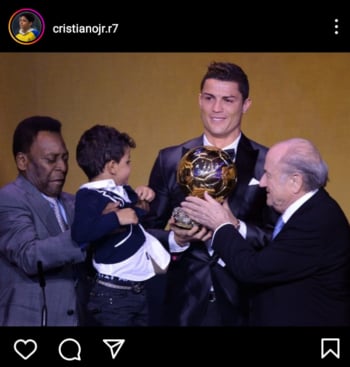 Mamá primer hijo Cristiano