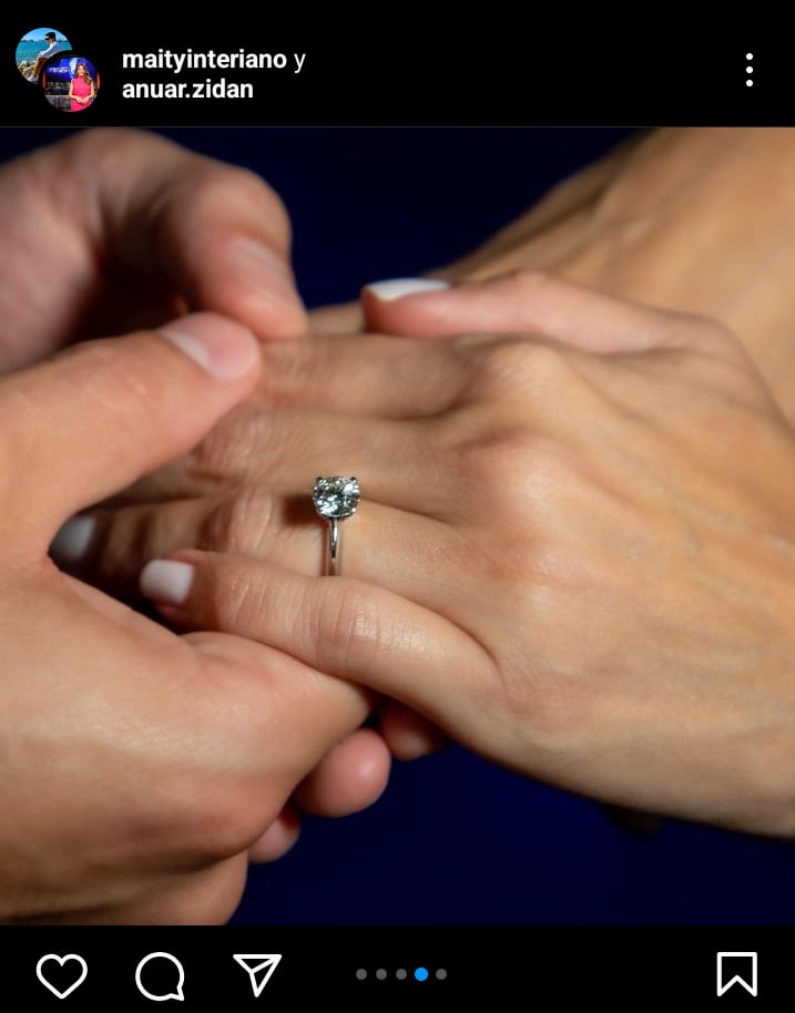 Maity Interiano marriage proposal