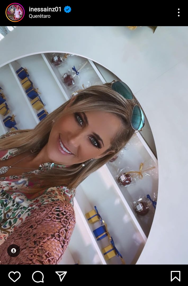 Reportera mexicana Inés Sainz