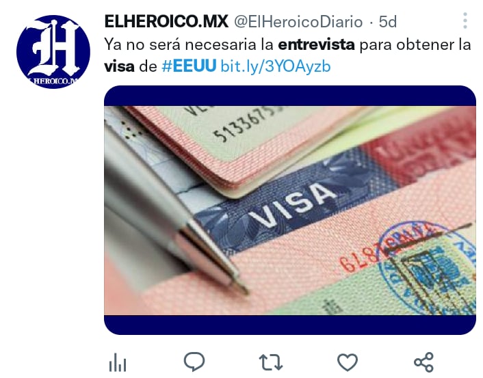 EEUU entrevistas para visa.