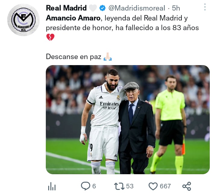 Amancio Amaro Real Madrid