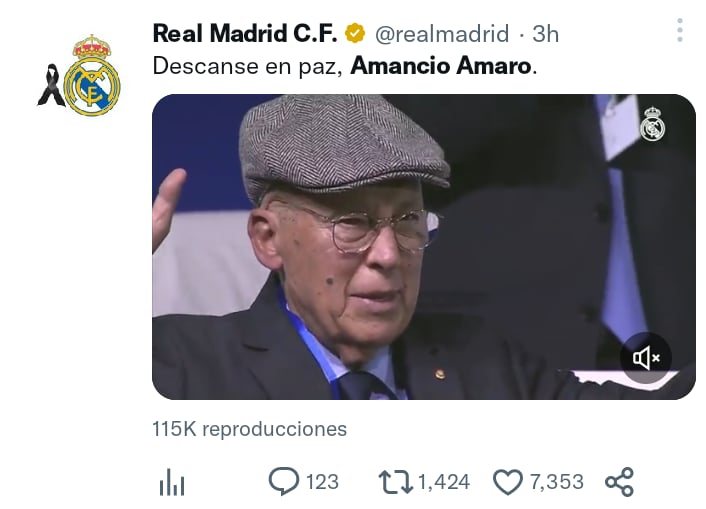 Amancio Amaro Real Madrid