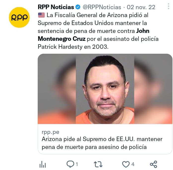 Supremo EEUU permite sentencia