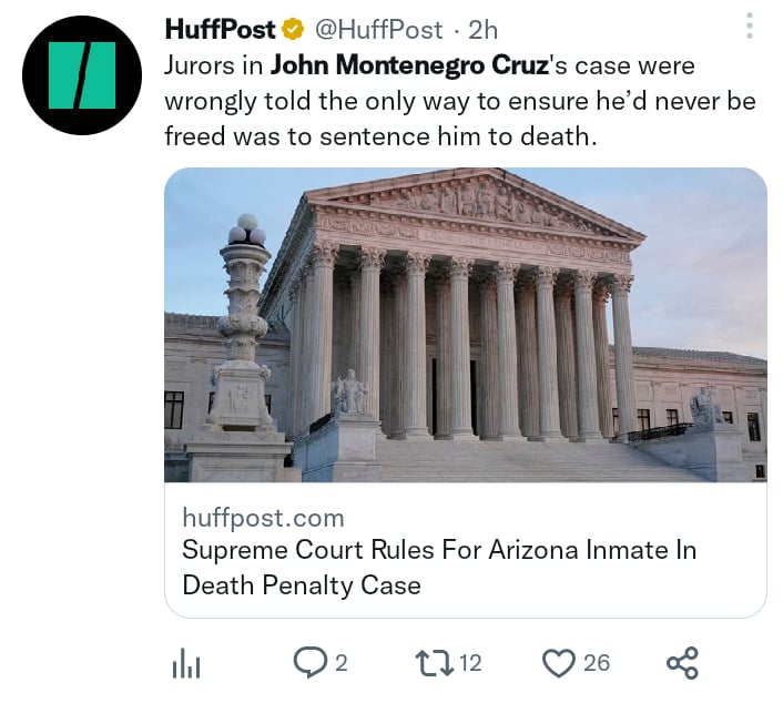 Arizona tiene aproximadamente 100 personas en el corredor de la muerte