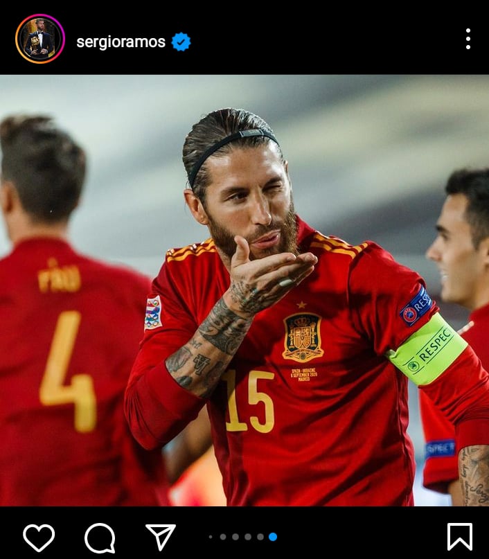 Sergio Ramos se retira