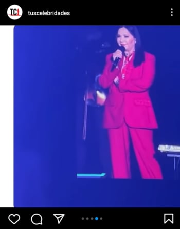 Seguidores no tardaron en reaccionar al anuncio de Ana Gabriel