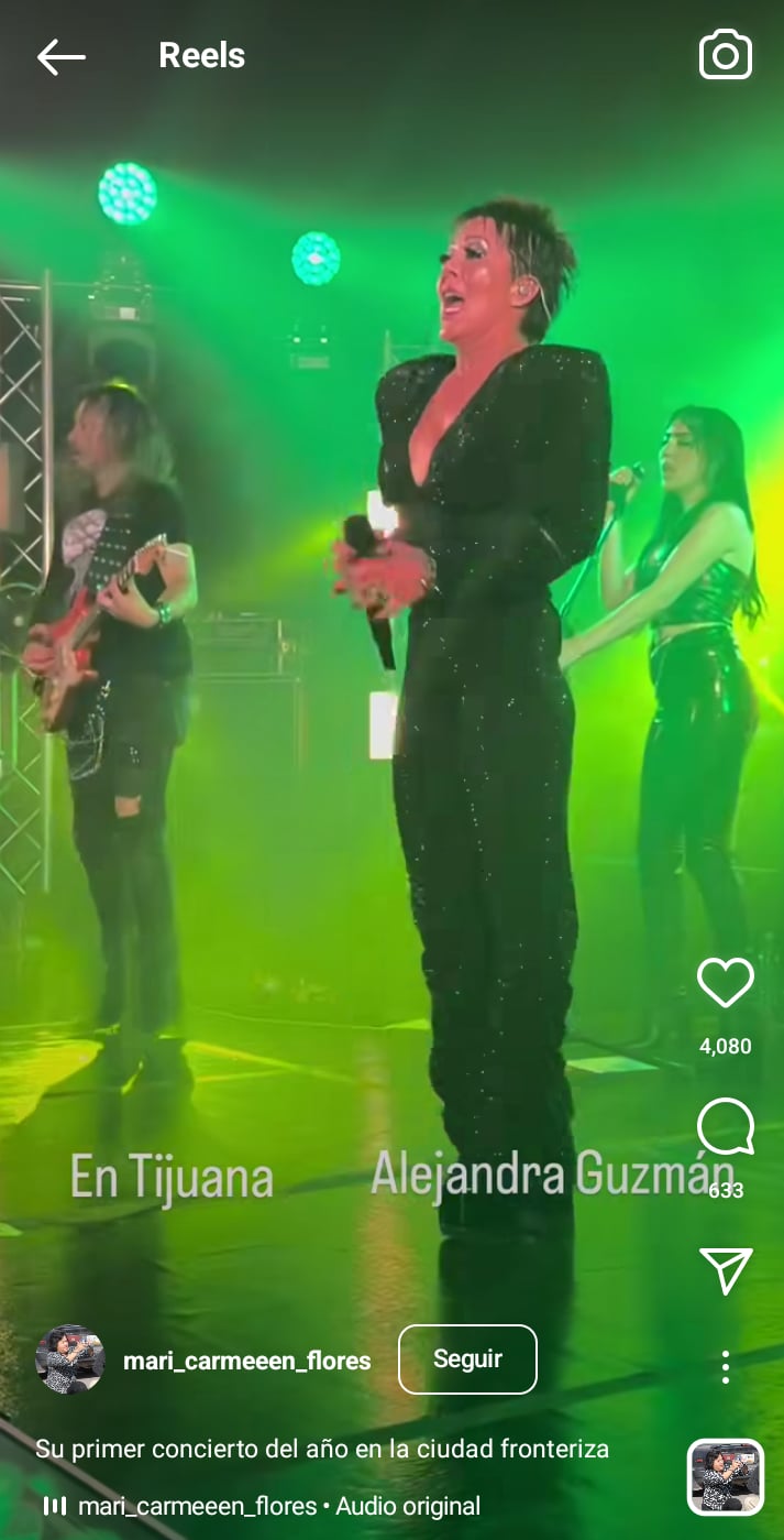 Alejandra Guzmán sin glúteos