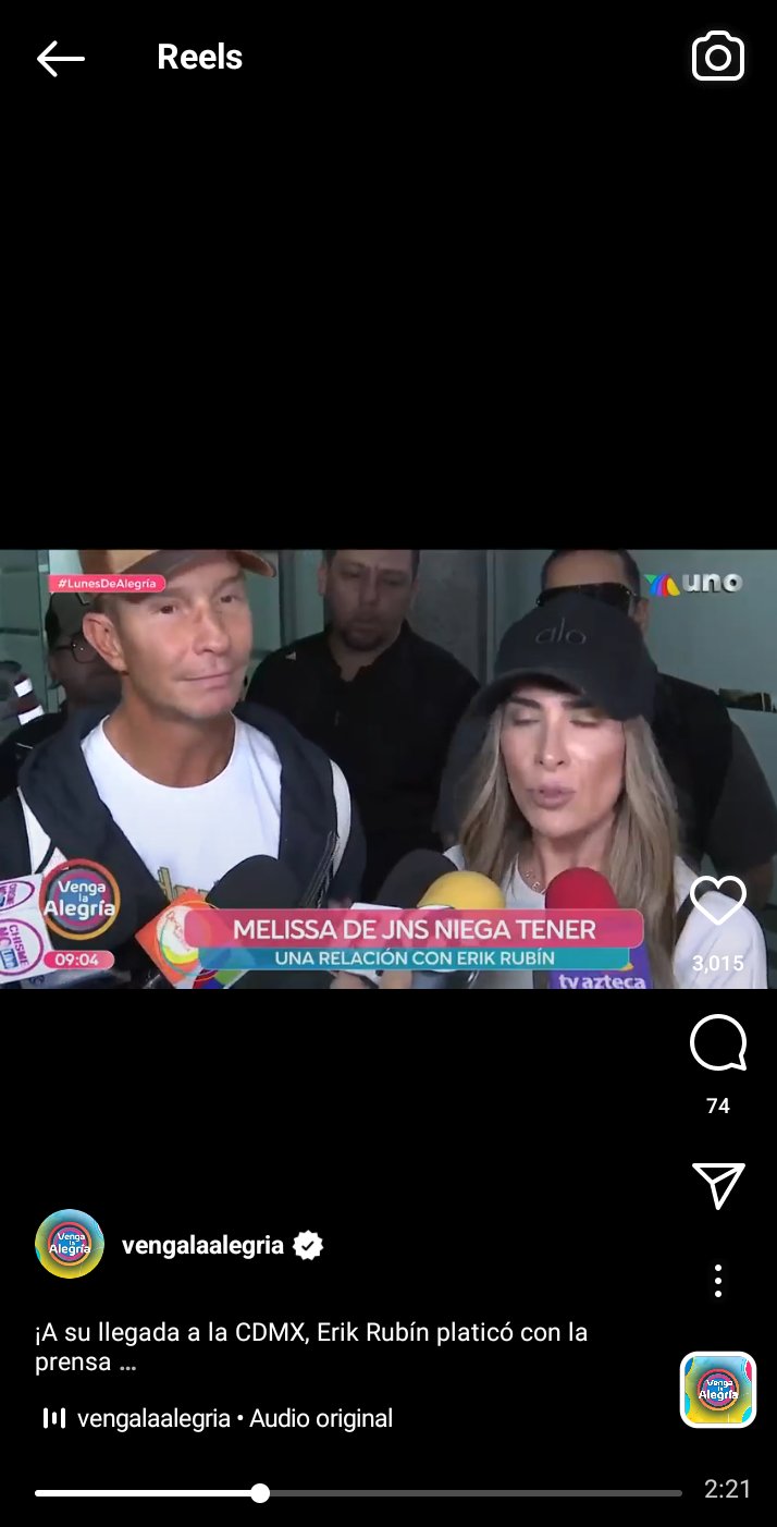 Apio Quijano y Melissa dan declaraciones tras ser involucrados en la separación de Erik
