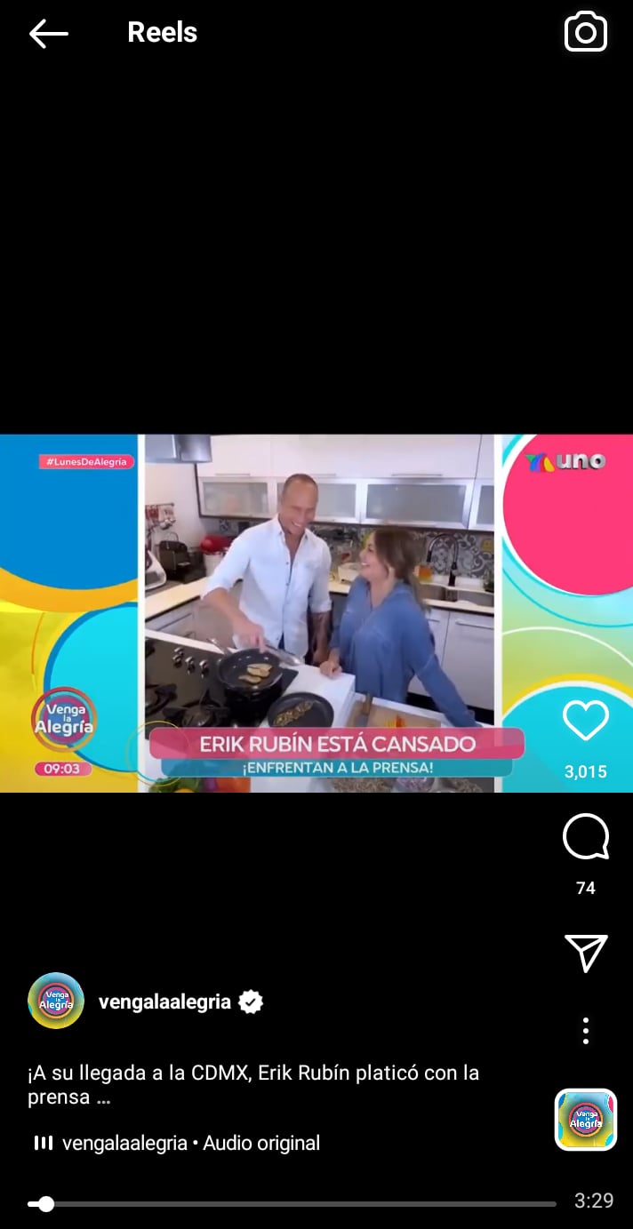 Erik Rubín gustan mujeres