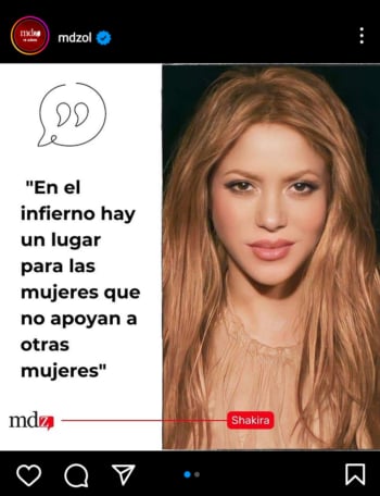 Atacan Shakira tras declaraciones