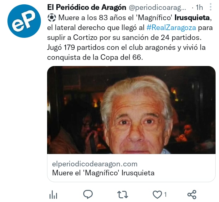 Muere José Ramón Irusquieta