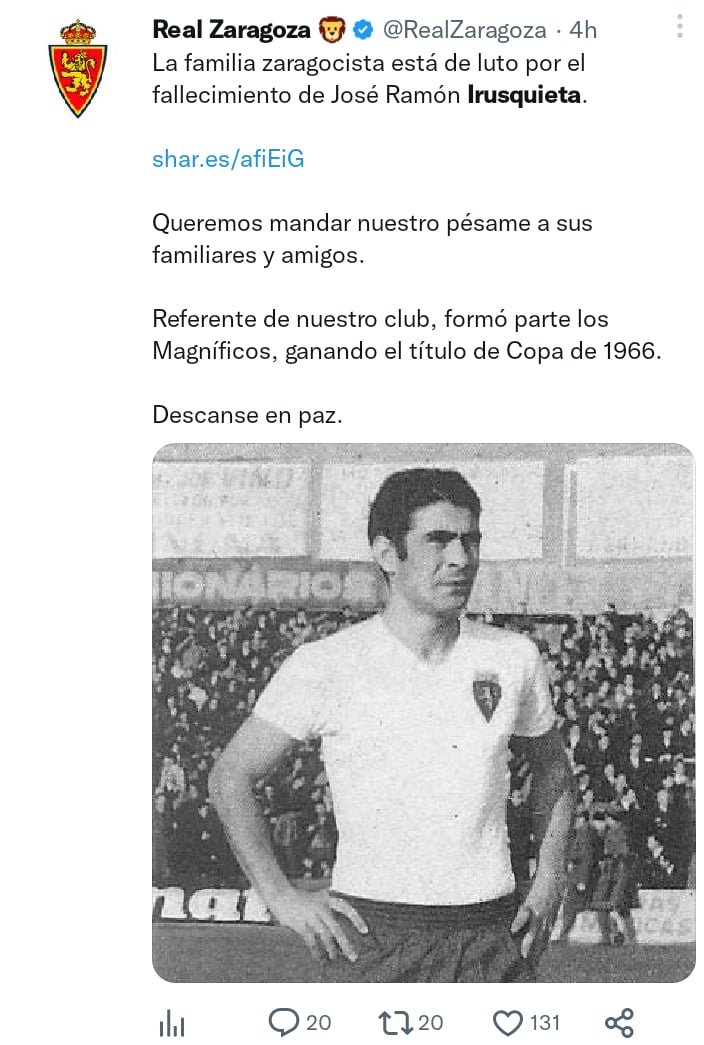 Muere José Ramón Irusquieta