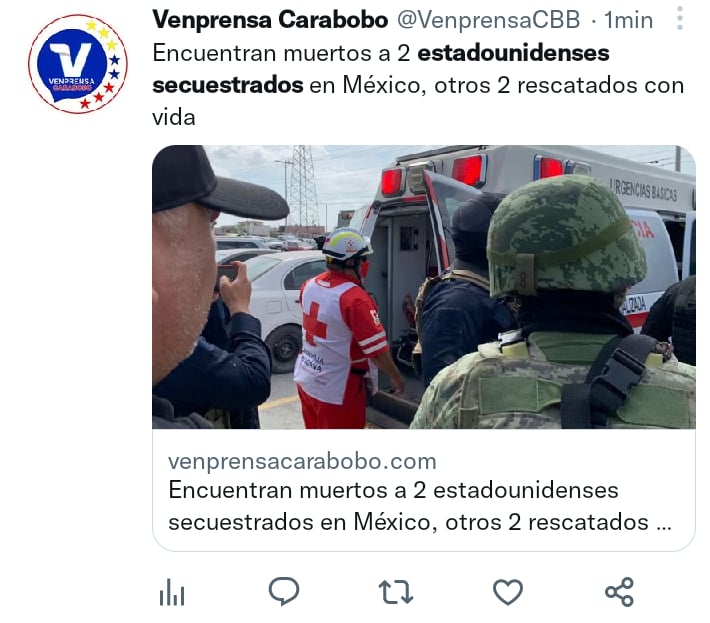 American wife kidnapped Mexico