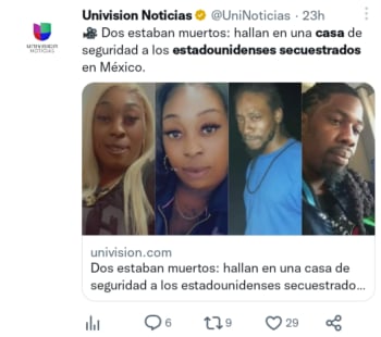 Antecedentes estadounidenses secuestrados