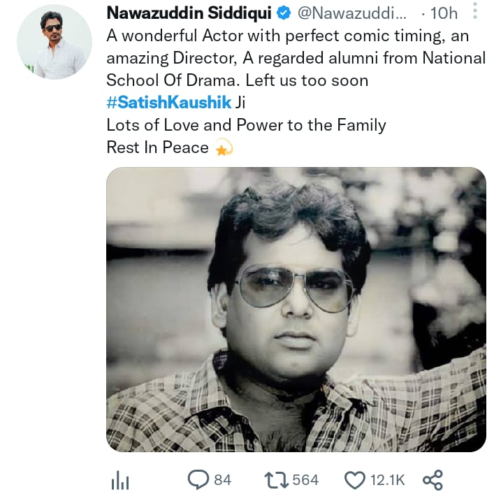Muere actor Satish Kaushik