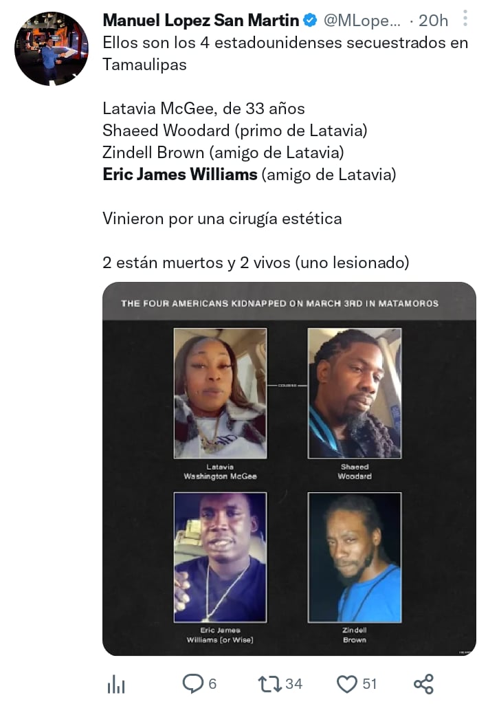 Cártel entrega sospechosos secuestro